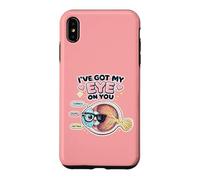 Human Vision Graphic Ophthalmologist Eye Structure Doctor Case for iPhone XS Max