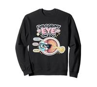 Human Vision Graphic Ophthalmologist Eye Structure Doctor Sweatshirt
