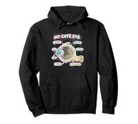 Human Vision Science Cute Eye Anatomy Anatomy Nerd Graphic Pullover Hoodie