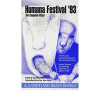 Humana Festival '93: The Complete Plays (Plays for Actors)