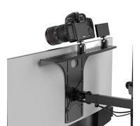 HumanCentric DSLR Monitor Mount Large, Desk Camera, Webcam & Mic Shelf