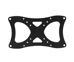 HumanCentric VESA Mount Adapter Plate for 200 x 100 mm VESA Patterns, Conversion Kit for 75 x 75 and 100 x 100 mm Patterns to 200 x 100 mm, Hardware Included