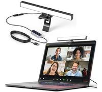 HumanCentric Video Conference Lighting - Webcam Light for Streaming, LED Monitor and Laptop Light for Video Conferencing, Zoom Lighting for Computer, Upgrade Light for Zoom Meetings, Single Kit