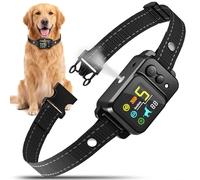 Humane No Shock Dog Bark Collar with Spray | Anti Barking Training Collar, 5 Safe Modes & 5 Levels | Rechargeable Waterproof for S/M/L Dogs (8-110 lbs) (Citronella Spray Not Included)