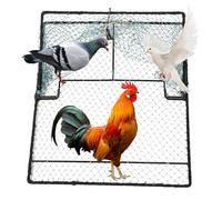 Humane Pigeon Trap,Bird Trap for Quail,Turkey,Net Traps (19.7x23.6 inch)