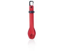 humangear - Besteck GoBites Bio K/F/S - Cutlery set white/red