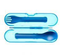 humangear - Besteck GoBites Trio - Cutlery set blue