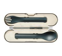 humangear - Besteck GoBites Trio - Cutlery set sand