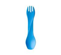 humangear GoBites Uno | Travel & Camping Utensils | Portable & Convertible Dining Ware | Multi-Functional Spork, Light Blue