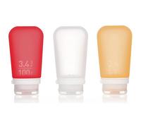 humangear - GoToob+ size 100 ml, clear /orange