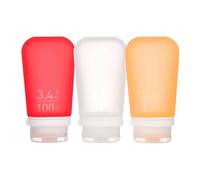 humangear - GoToob+ size 100 ml, clear /orange