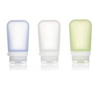 Humangear GoToob+ 3-Pack 74ml Bottles Clear/Green/Blue