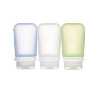 humangear GoToob+ 3-Pack Medium 74ml Clear/Green/Blue