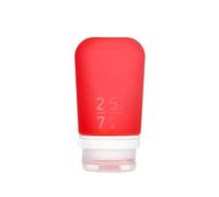 Humangear GoToob+ Medium 74ml Travel Bottle with Locking Cap - Red
