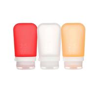 humangear - GoToob+ size 74 ml, clear /orange