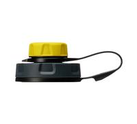 humangear Unisex - Adult Capcap+ Bottle Cap, Yellow, for Diameter 5.3 cm