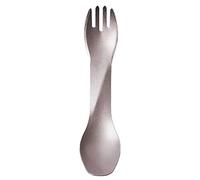 humangear Unisex's Gobites Ti-uno Travel Camping Spork, Titanium, One Size, HG0440