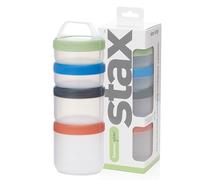 humangear Unisex's STAX Interlocking Storage Container Set, Large