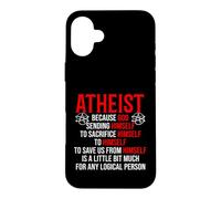 Humanist Atheism| Non-Believer | Anti-Religion | Atheist Case for iPhone 16 Plus
