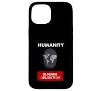 Humanity - Binding Obligation Climate Justice Awareness Art Case for iPhone 15