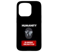 Humanity - Binding Obligation Climate Justice Awareness Art Case for iPhone 15 Pro