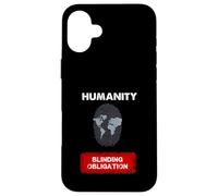 Humanity - Binding Obligation Climate Justice Awareness Art Case for iPhone 16 Plus
