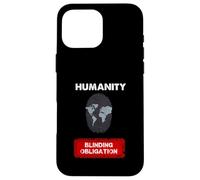 Humanity - Binding Obligation Climate Justice Awareness Art Case for iPhone 16 Pro Max