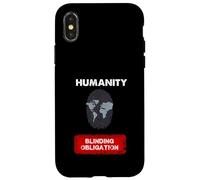 Humanity - Binding Obligation Climate Justice Awareness Art Case for iPhone X/XS