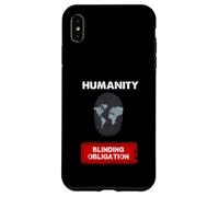 Humanity - Binding Obligation Climate Justice Awareness Art Case for iPhone XS Max