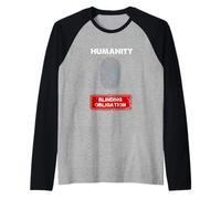Humanity - Binding Obligation Climate Justice Awareness Art Raglan Baseball Tee