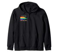 HUMANS 100% Organic Come in Lots of Colors Equality Peace Zip Hoodie