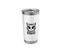 Humans Aren’t Real Alien Cat Funny Sci-Fi Stainless Steel Insulated Tumbler