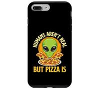 Humans Aren't Real But Pizza Is - Food Lover Pizza Baker Case for iPhone 7 Plus/8 Plus