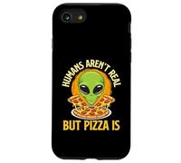 Humans Aren't Real But Pizza Is - Food Lover Pizza Baker Case for iPhone SE (2020) / 7/8