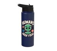 Humans Arent Real Stainless Steel Insulated Water Bottle