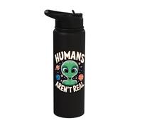 Humans Arent Real Stainless Steel Insulated Water Bottle