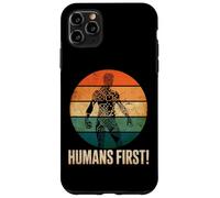 Humans First Anti Artificial Intelligence AI Protest Case for iPhone 11 Pro Max