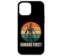 Humans First Anti Artificial Intelligence AI Protest Case for iPhone 12 Pro Max