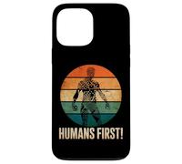 Humans First Anti Artificial Intelligence AI Protest Case for iPhone 13 Pro Max