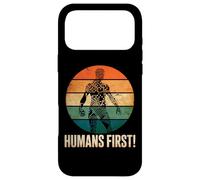 Humans First Anti Artificial Intelligence AI Protest Case for iPhone 17 Pro Max
