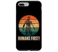 Humans First Anti Artificial Intelligence AI Protest Case for iPhone 7 Plus/8 Plus