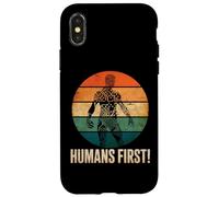Humans First Anti Artificial Intelligence AI Protest Case for iPhone X/XS