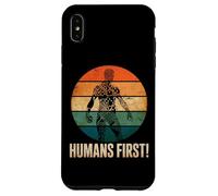Humans First Anti Artificial Intelligence AI Protest Case for iPhone XS Max