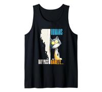 Humans may pass barely Tank Top