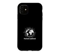 Humans Optional AI Robotics Machine Learning Tech Case for iPhone 11