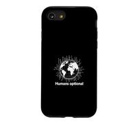 Humans Optional AI Robotics Machine Learning Tech Case for iPhone SE (2020) / 7/8