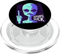 Humans Suck, Antisocial Alien, I Need Space PopSockets PopGrip for MagSafe