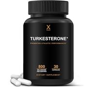 HUMANX Turkesterone+ 800mg - USA Third Party Tested (Similar to Ecdysterone) for Muscular Development & Dynamic Athletic Performance - Natural Anabolic - Non GMO, Vegan - Turkesterone Supplement
