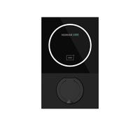 Humax MX7 Smart EV Charger | V2G-Ready | 7.4kW | Socket | Type 2 | Single Phase | Wall Mounted | Wi-Fi & Bluetooth | App Controlled | Compatible with All EVs & PHEVs | OZEV Compliant | Black