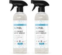 Humbl - Eco White Vinegar Cleaning - All Natural Multi-Surface & Multi-Purpose Cleaner, Limescale Remover, Laundry Softener & More - 100% Vegan & Cruelty Free - 500ml (Pack of 2)